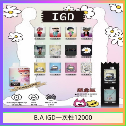 B.A IGD12000口 電子煙