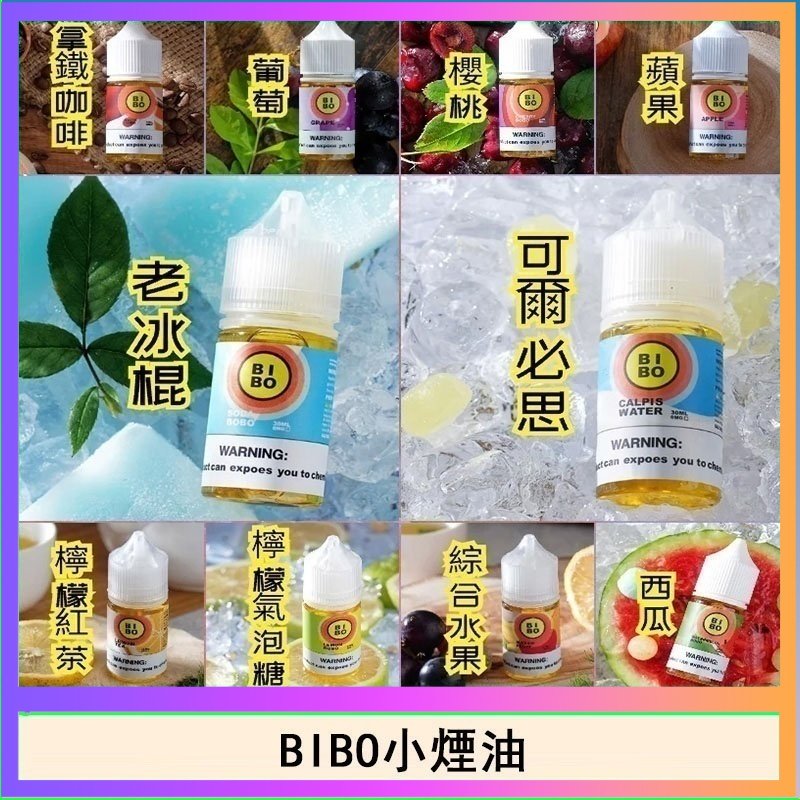 BIBO BIBO經典系列主機小煙油30ML