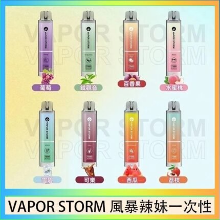 VAPOR STORM風暴辣妹一次性主機充電7500口（5%）